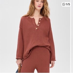 Free People Hailee Sweater Knit Cardigan Set
NWT
Canyon Sunset
Size XS